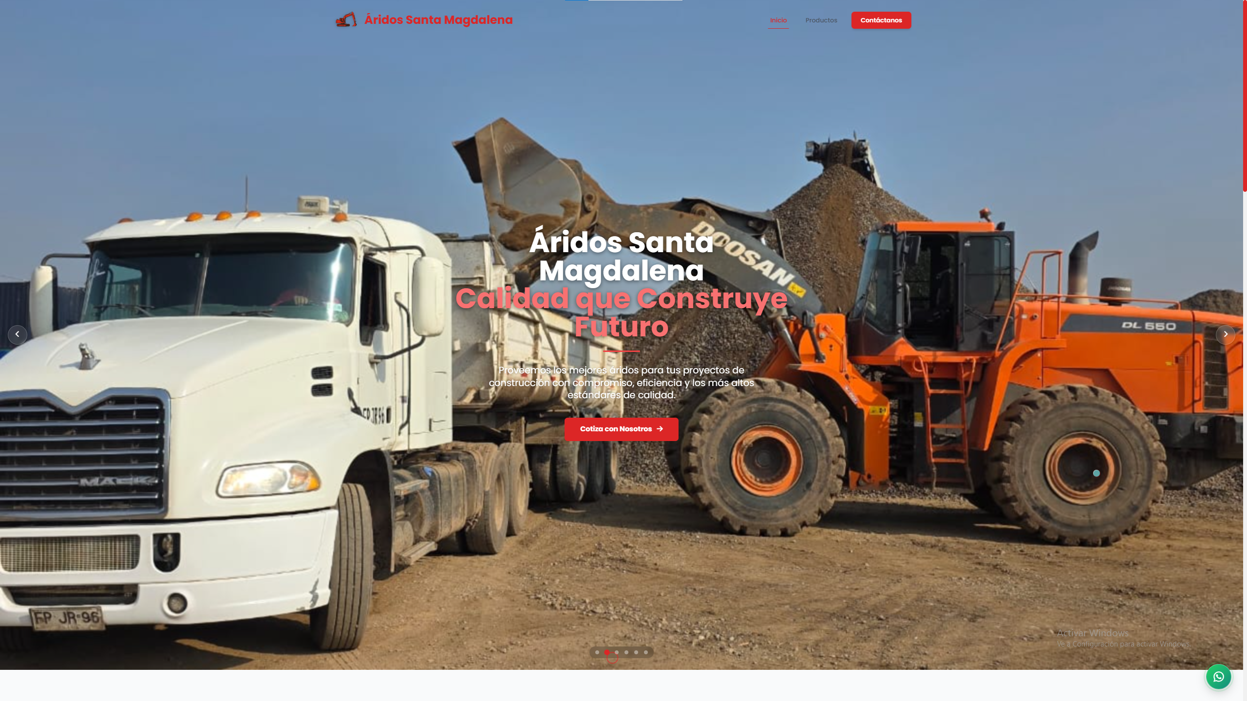 Logo Áridos Santa Magdalena